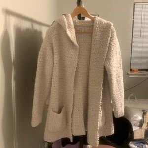 Hooded barefoot dreams cardigan L/XL